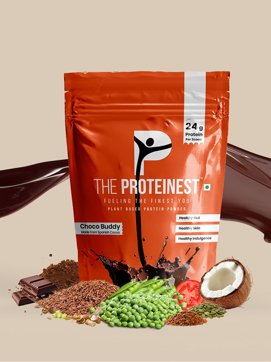 Choco Buddy Plant Protein Powder.