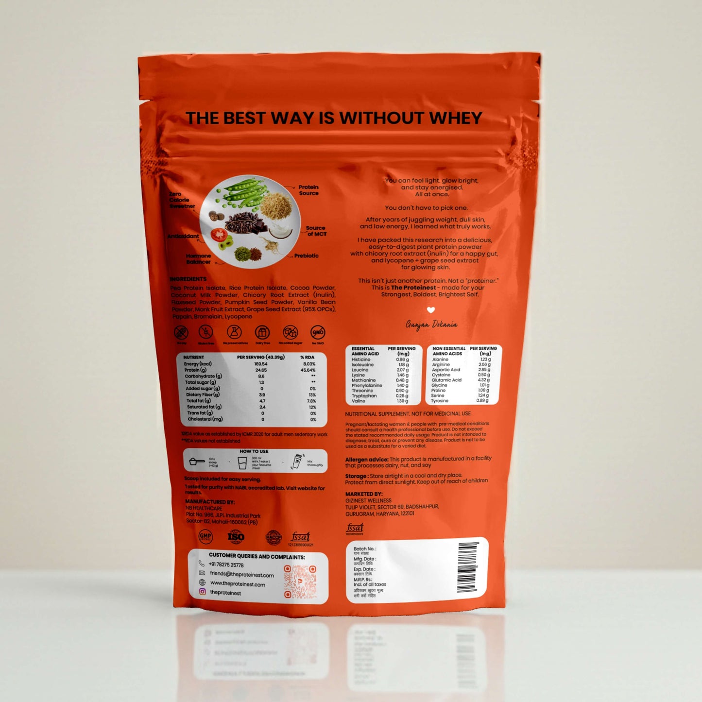 Plant Protein Powder Chocolate | Choco Buddy