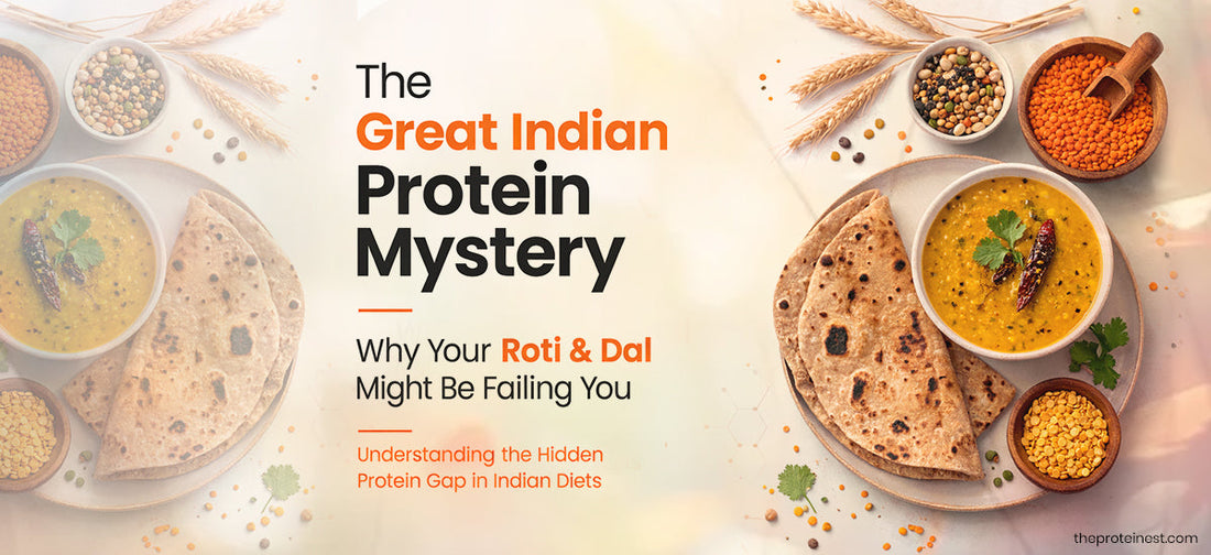 The Great Indian Protein Mystery: Why Your Roti & Dal Might Be Failing You