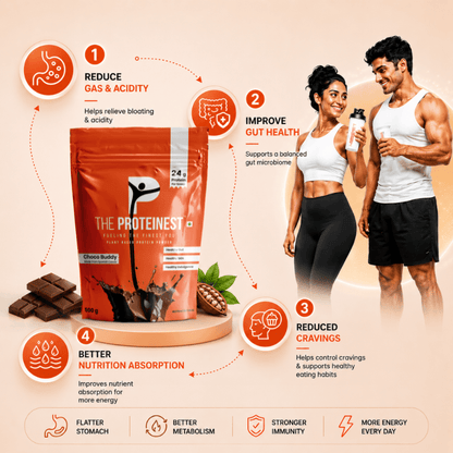 Plant Protein Powder Chocolate | Choco Buddy